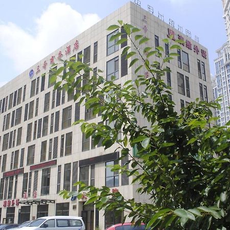 Dalian Sanjin Business Hotel Exterior foto