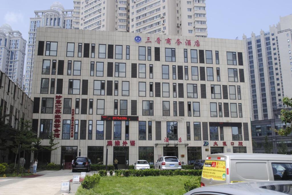 Dalian Sanjin Business Hotel Exterior foto